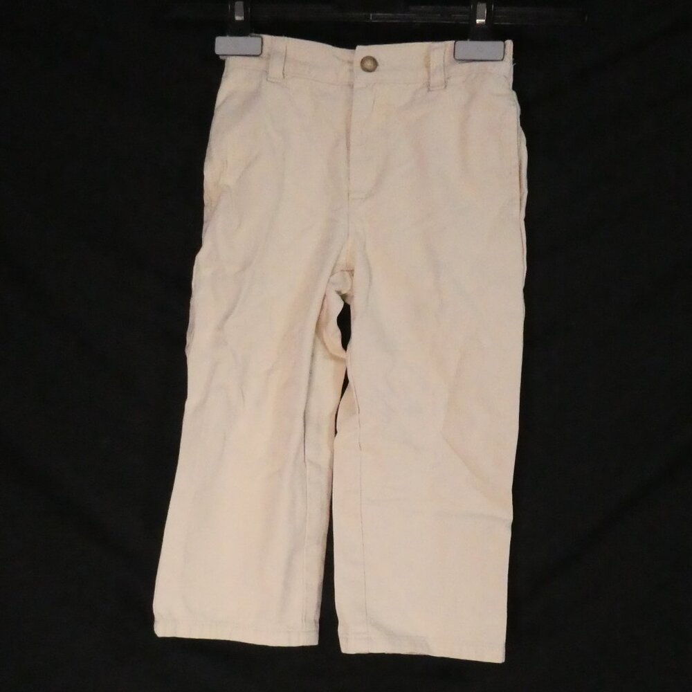 OLD NAVY - Baby | 3T | Beige Cotton Casual Pants